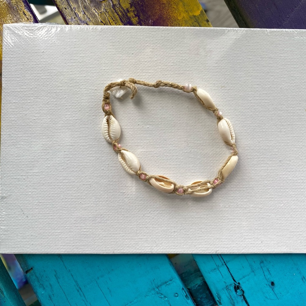 Puka Shell Bracelet.